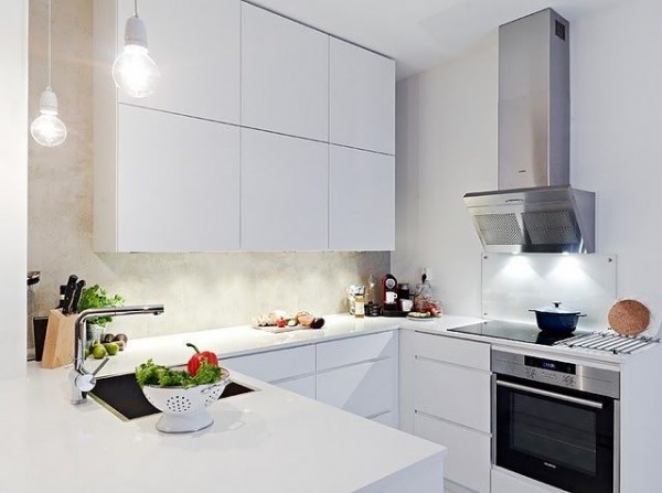Deco petite cuisine blanche