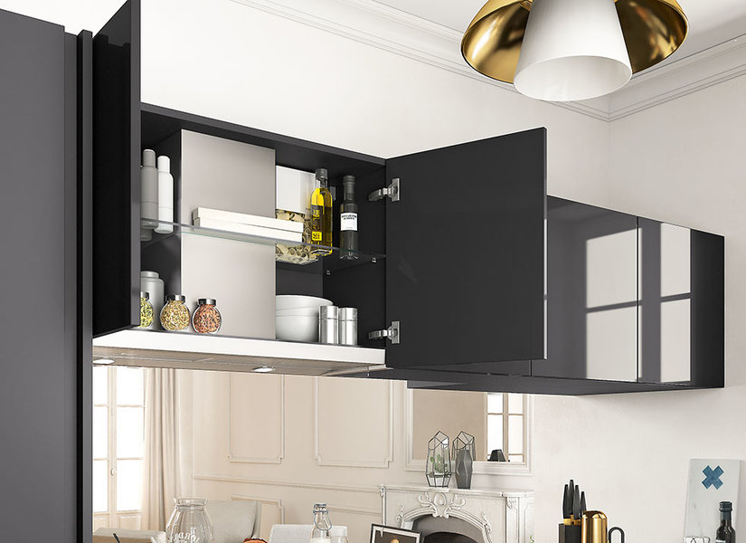 Model de petite cuisine en bois