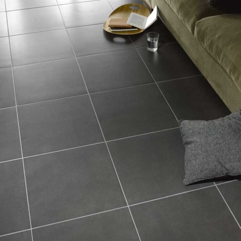 Carrelage gris foncé entretien