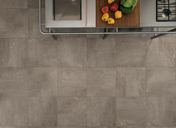 Carrelage blanc toujours sale