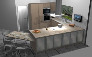 Plan de travail cuisine ixina