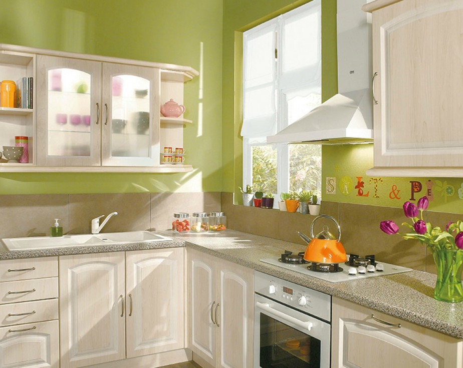 Modele d'une petite cuisine