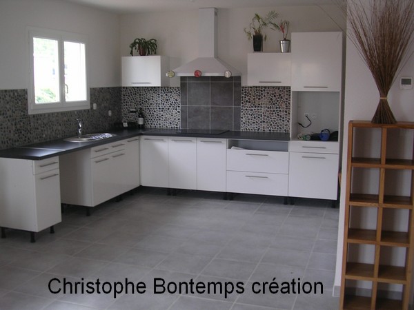 Carrelage mural de cuisine moderne