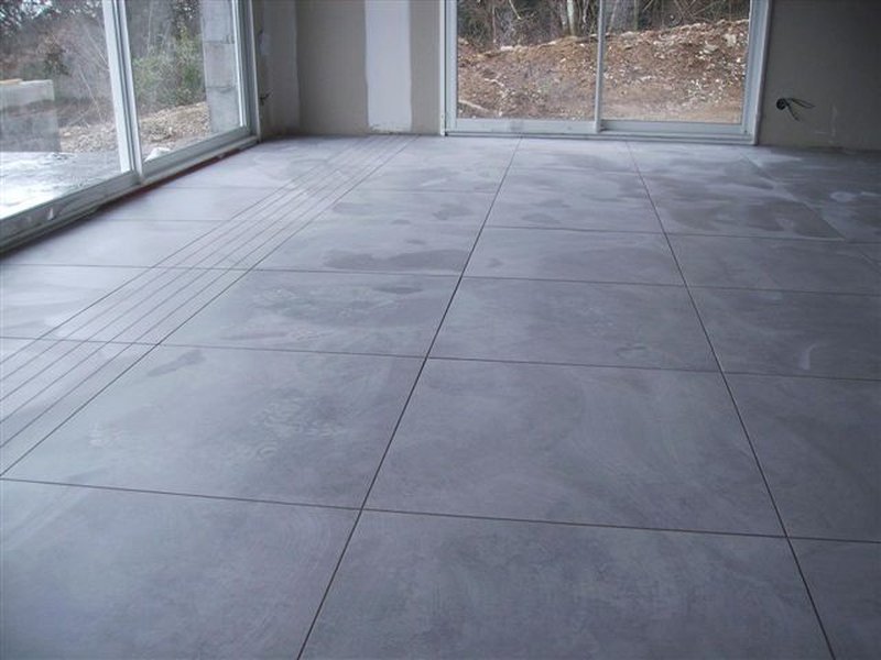 Carrelage gris beton 60x60