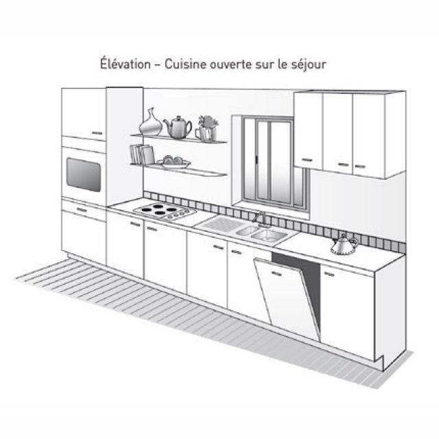 Plan cuisine rue de charenton