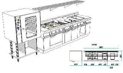 Plan cuisine aux normes