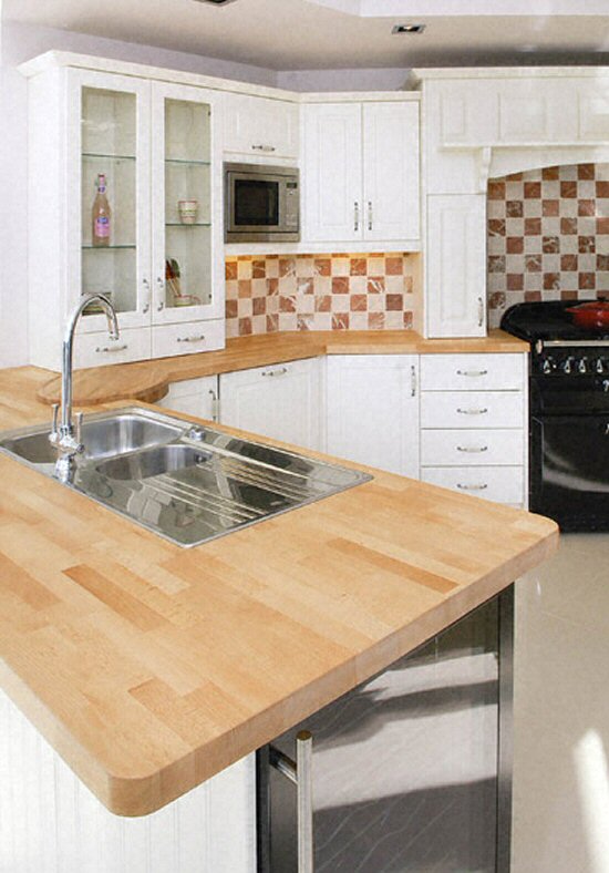 Plan cuisine en bois