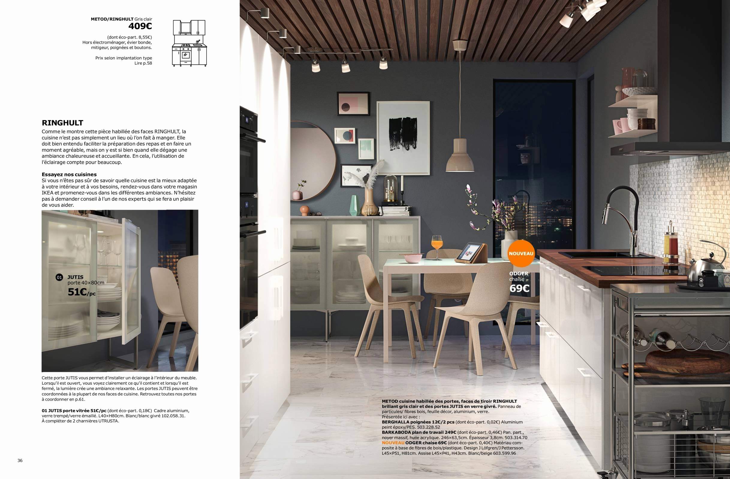 Plan de travail cuisine inox ikea