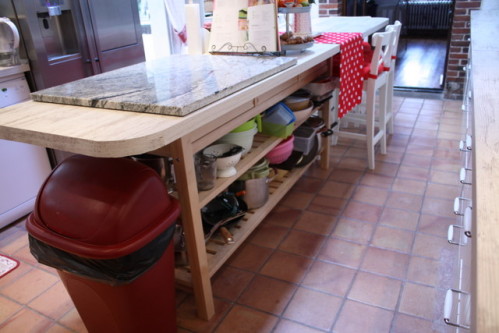 Plan de travail tiroir cuisine