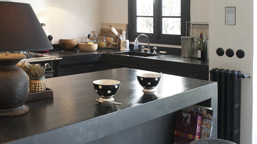 Comment faire un plan de cuisine en beton