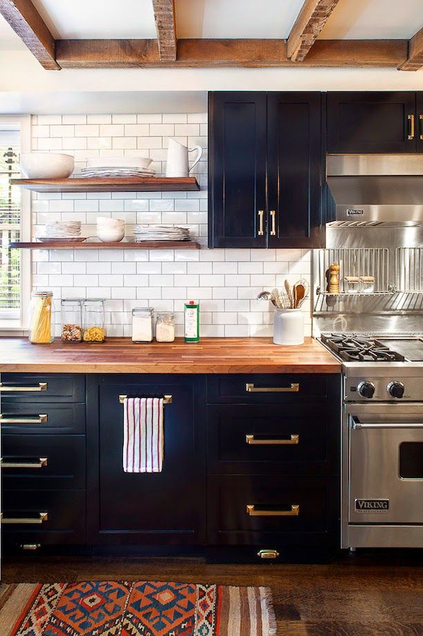 Plan travail cuisine en bois