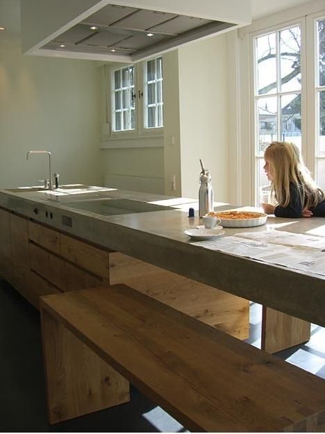 Plan de table cuisine en bois