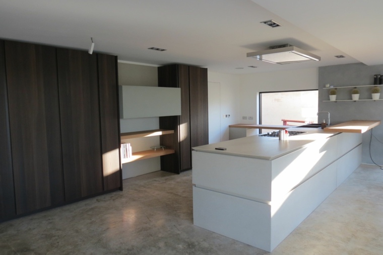 Plan de cuisine en beton