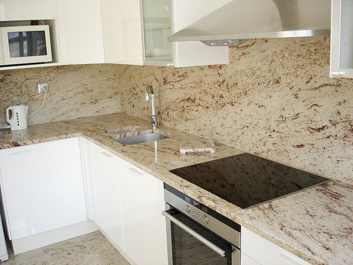 Modele plan de travail cuisine en granit