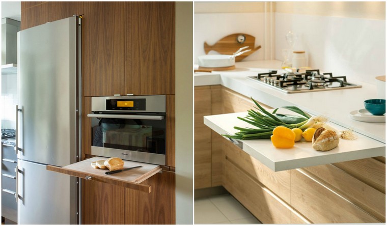 Plan de cuisine sur tablette