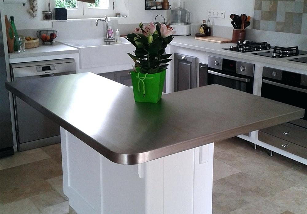Cuisine plan de travail inox avis