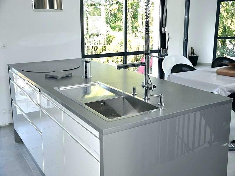Plan de travail de cuisine en quartz