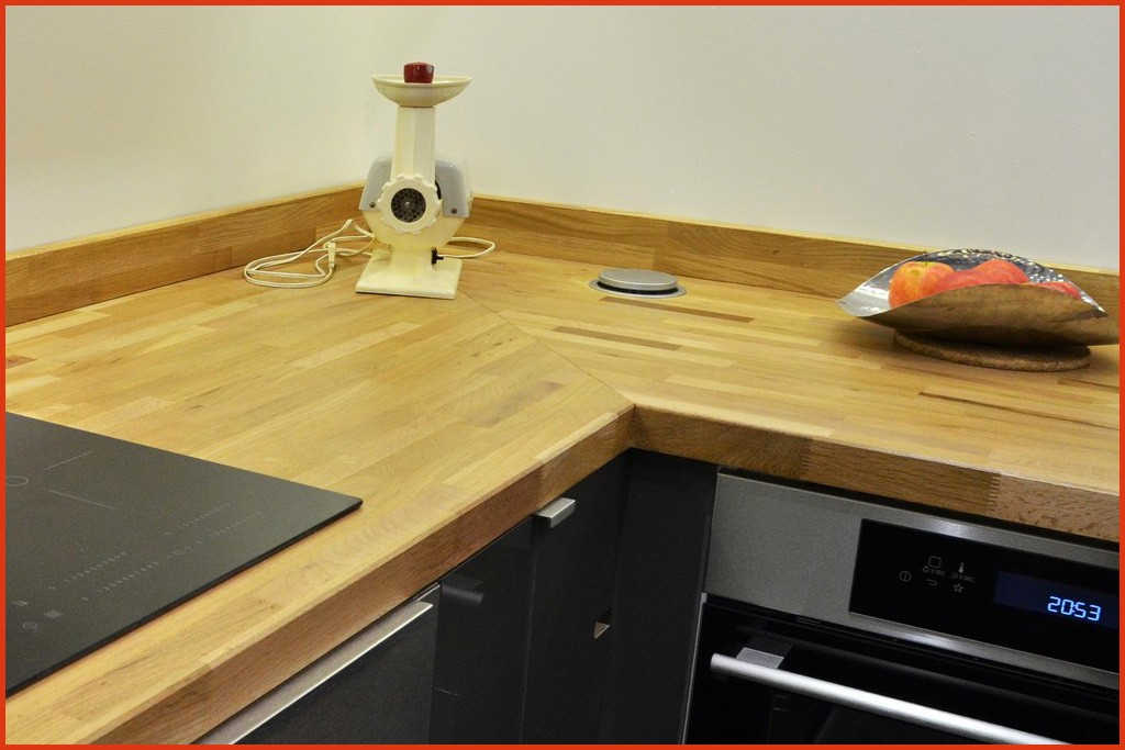 Plan de travail cuisine d'angle