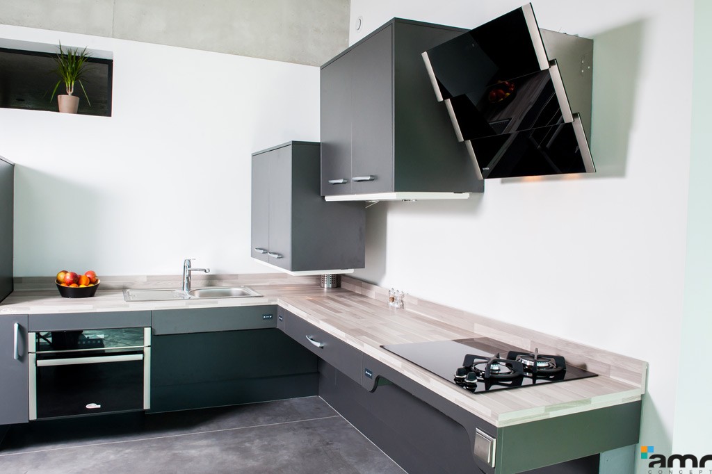 Plan travail cuisine reglable hauteur