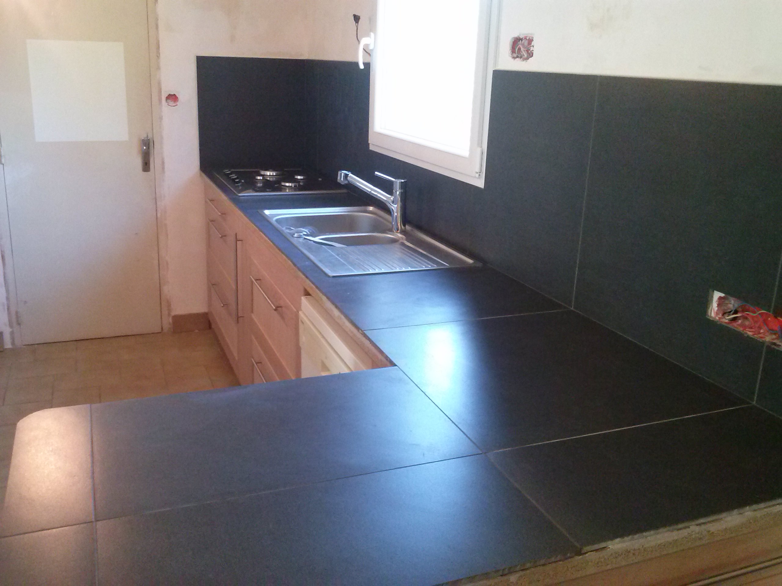 Plan de cuisine en double i