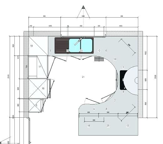 Plan de travail cuisine profondeur