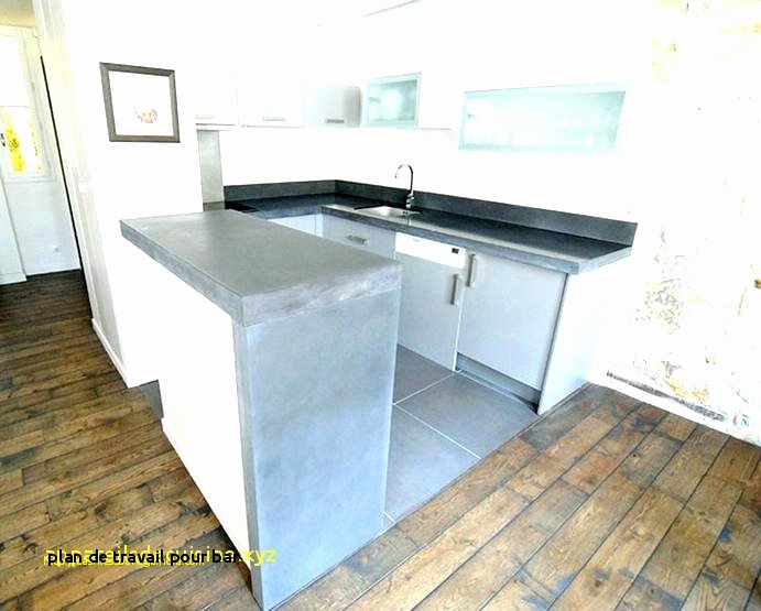 Plan travail cuisine bar