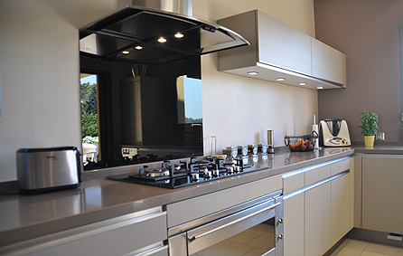Cuisine avec plan travail granit