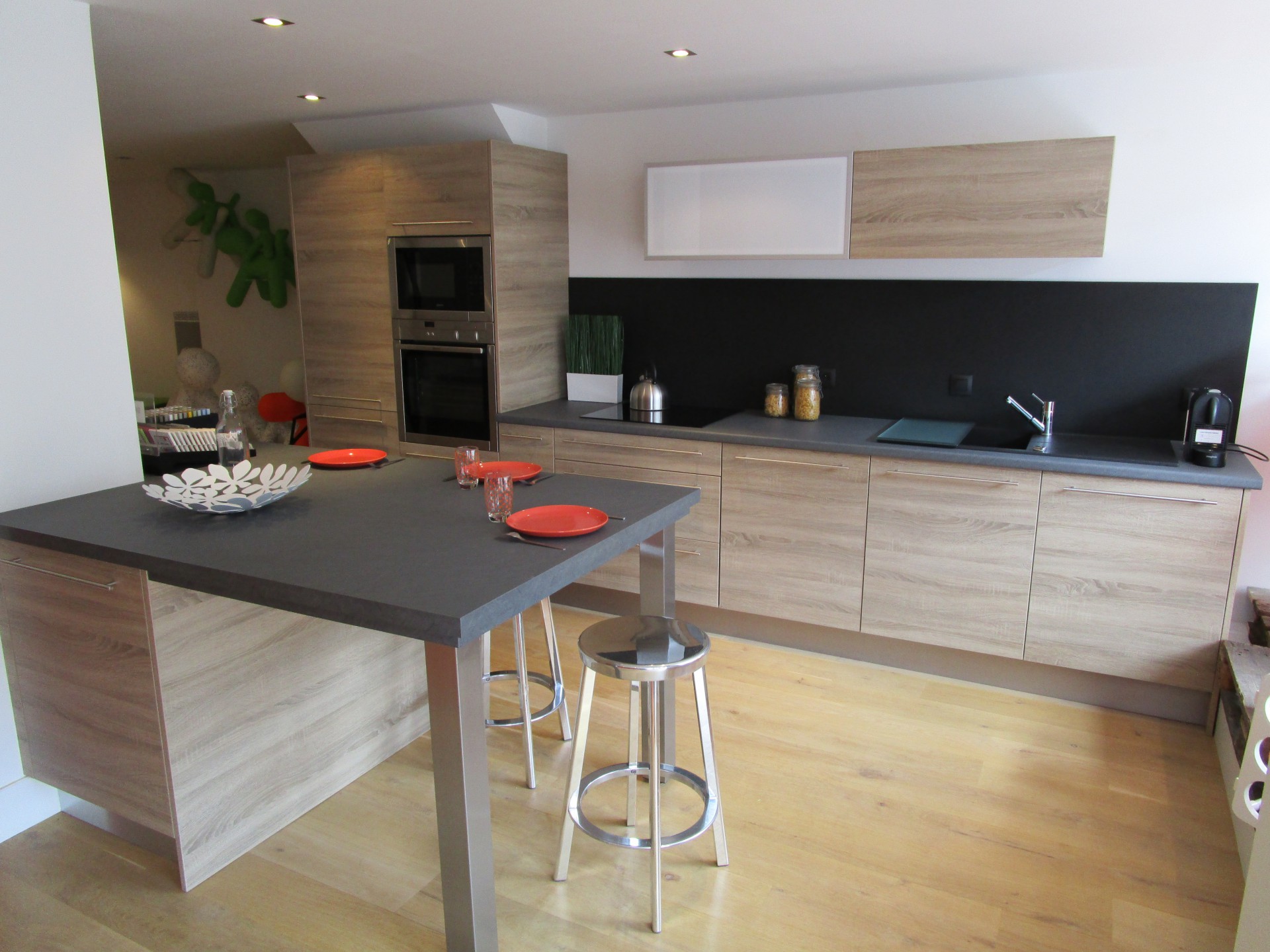 Plan travail cuisine stratifié