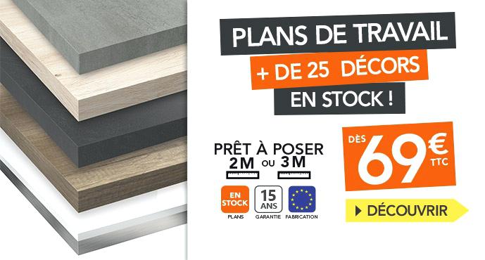 Plan travail cuisine beton cire