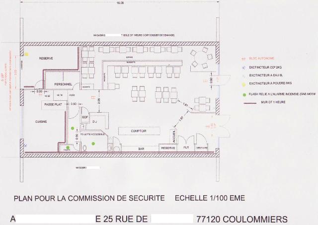 Plan d'aménagement pour cuisine