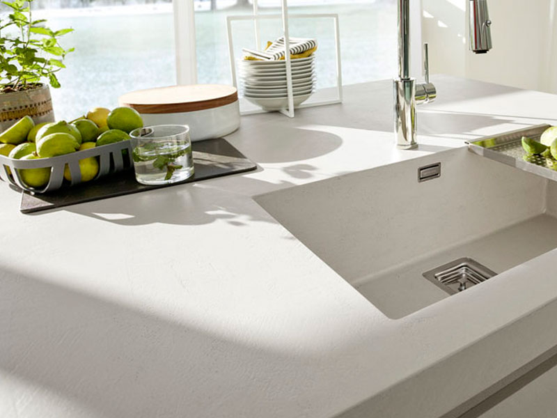 Faire un plan de travail cuisine en béton ciré