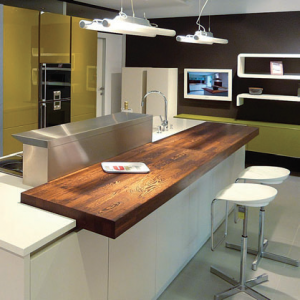 Plan de travail cuisine bois traitement