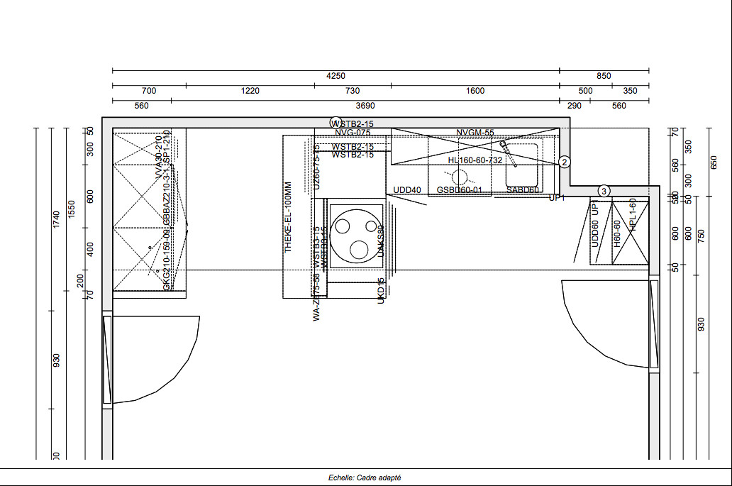 Plan de cuisine rapide