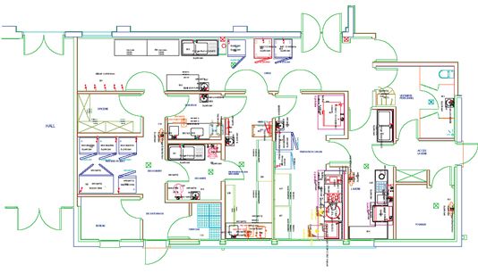 Plan de cuisine collective