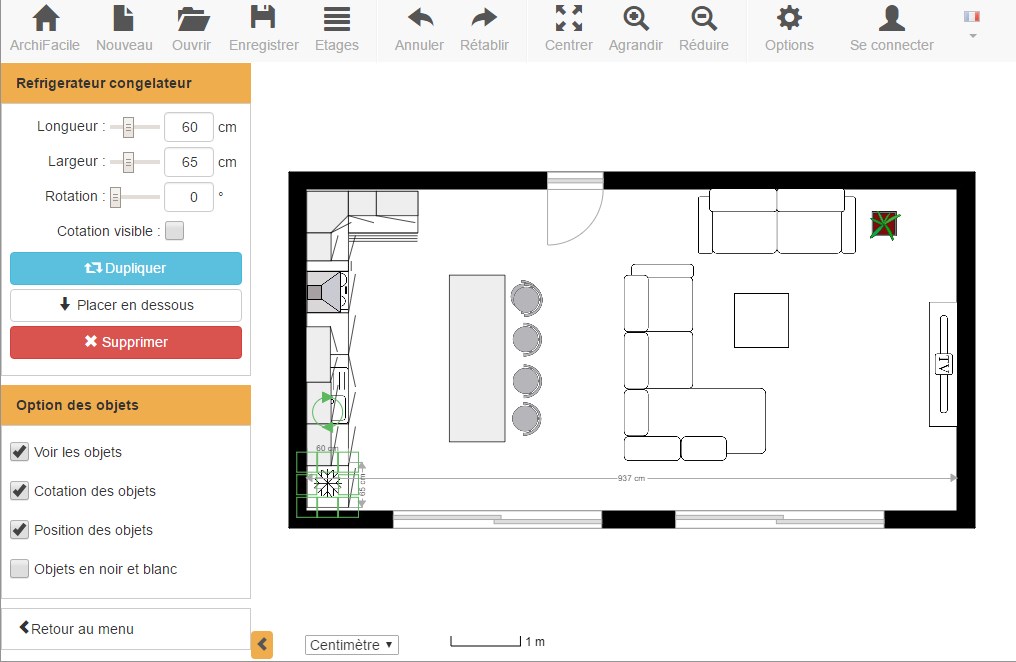 Logiciel conception cuisine pour tablette