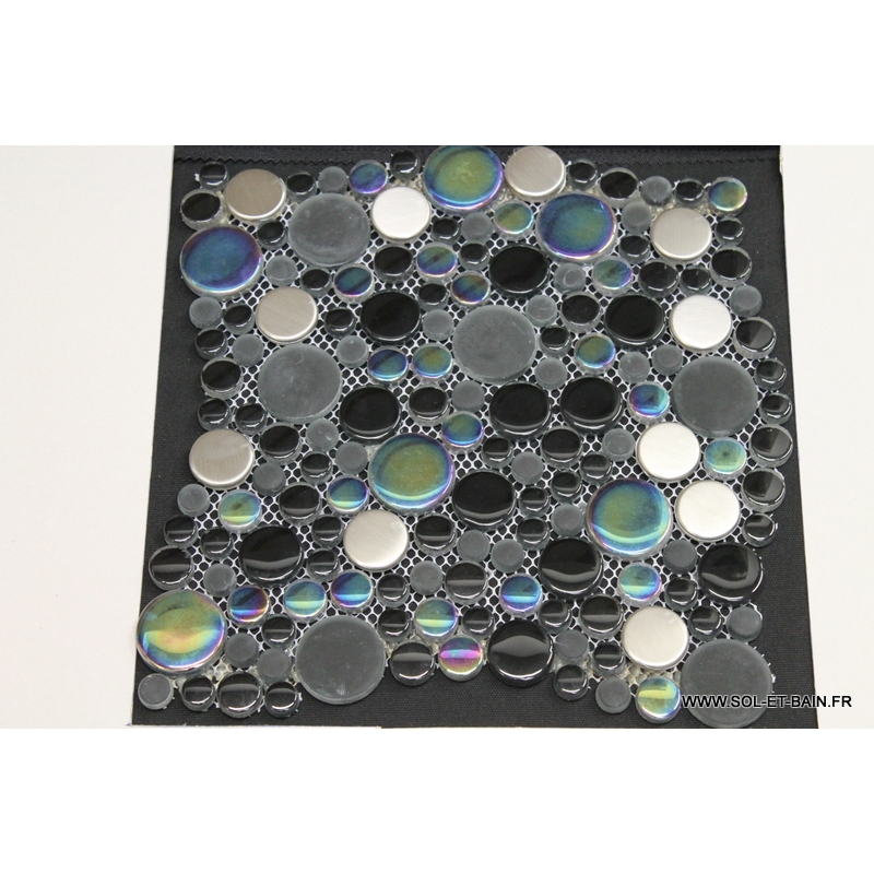 Carrelage mosaique rond