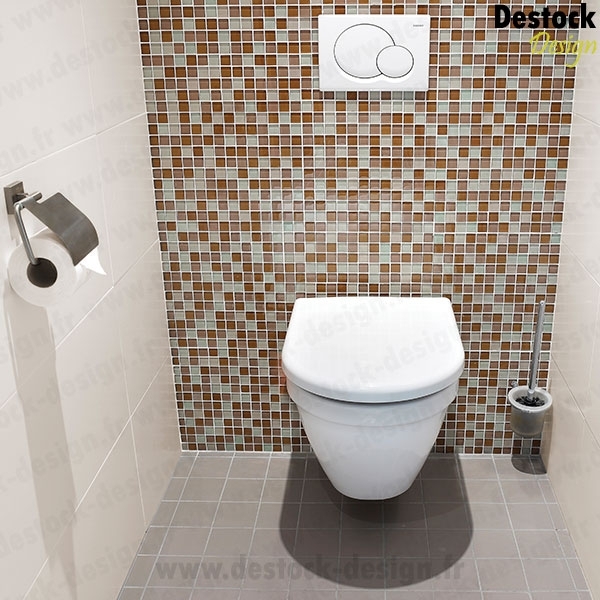 Carrelage mosaique wc