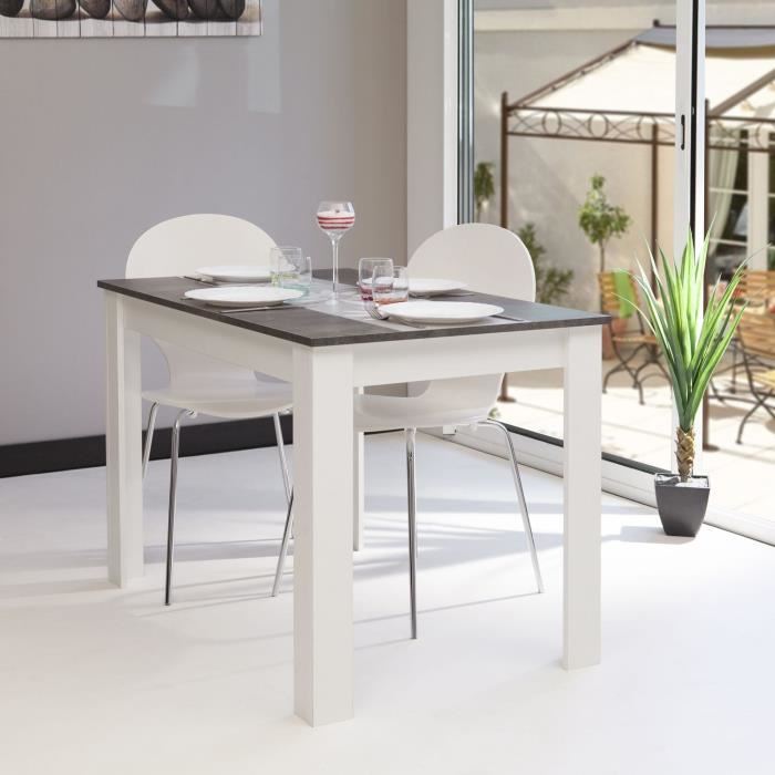 Table de cuisine en bois contemporain