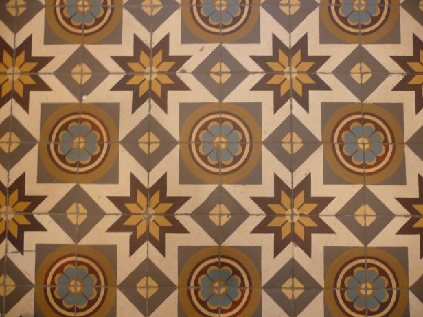 Carrelage motif ancien pas cher