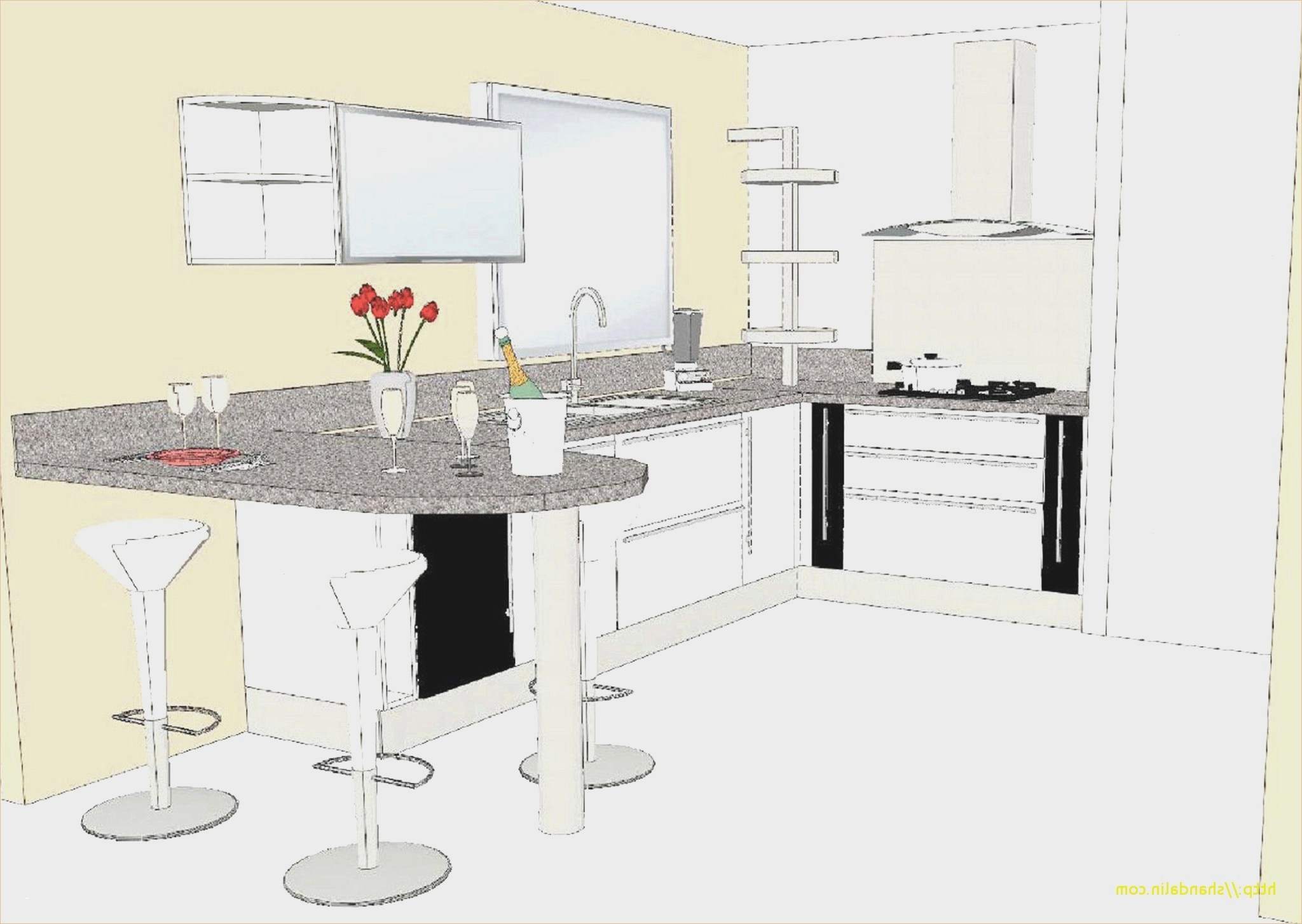 Plan cuisine équipée