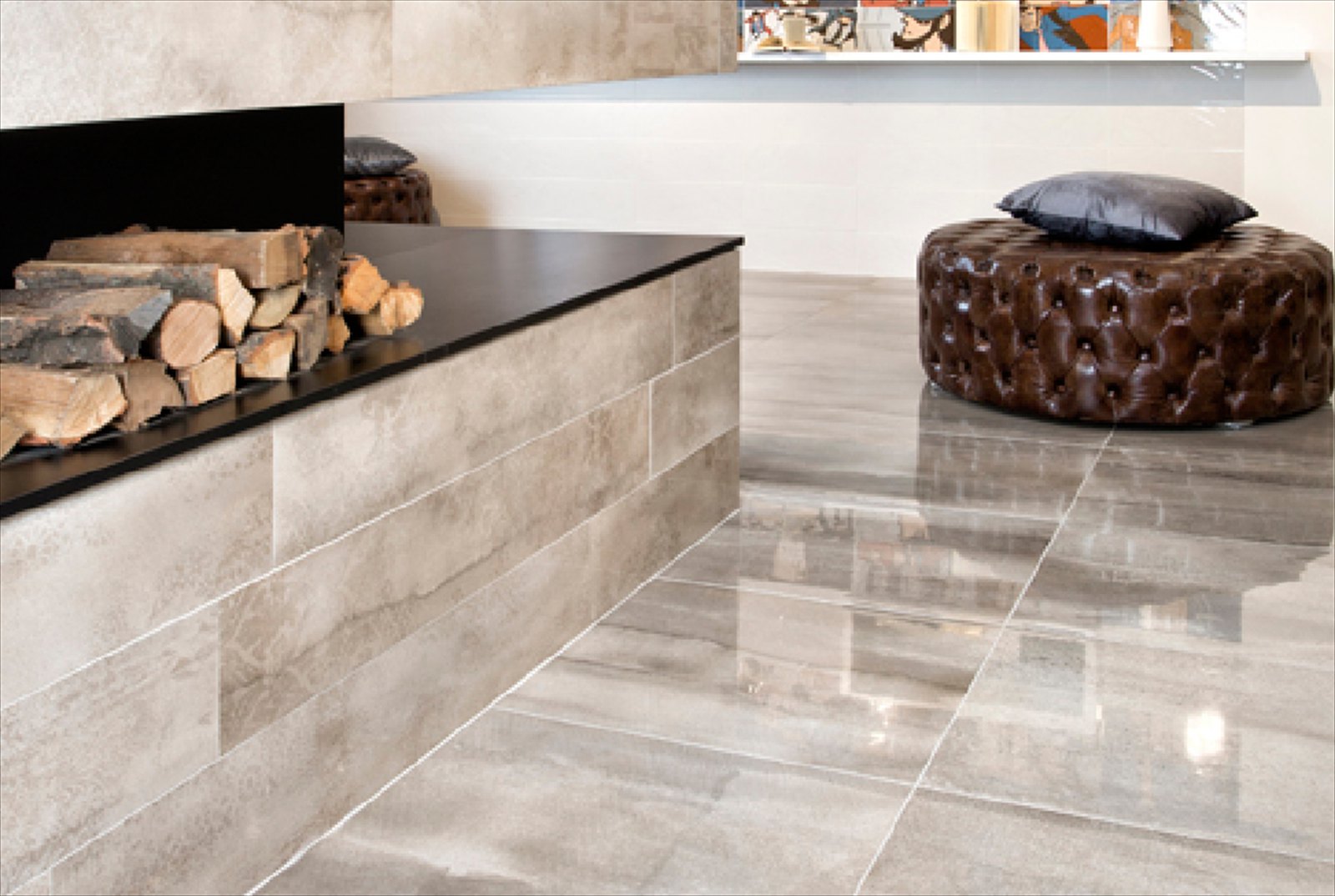 Truc carrelage brillant