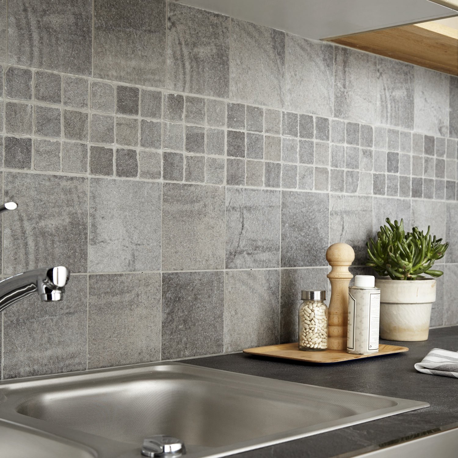 Carrelage cuisine mural