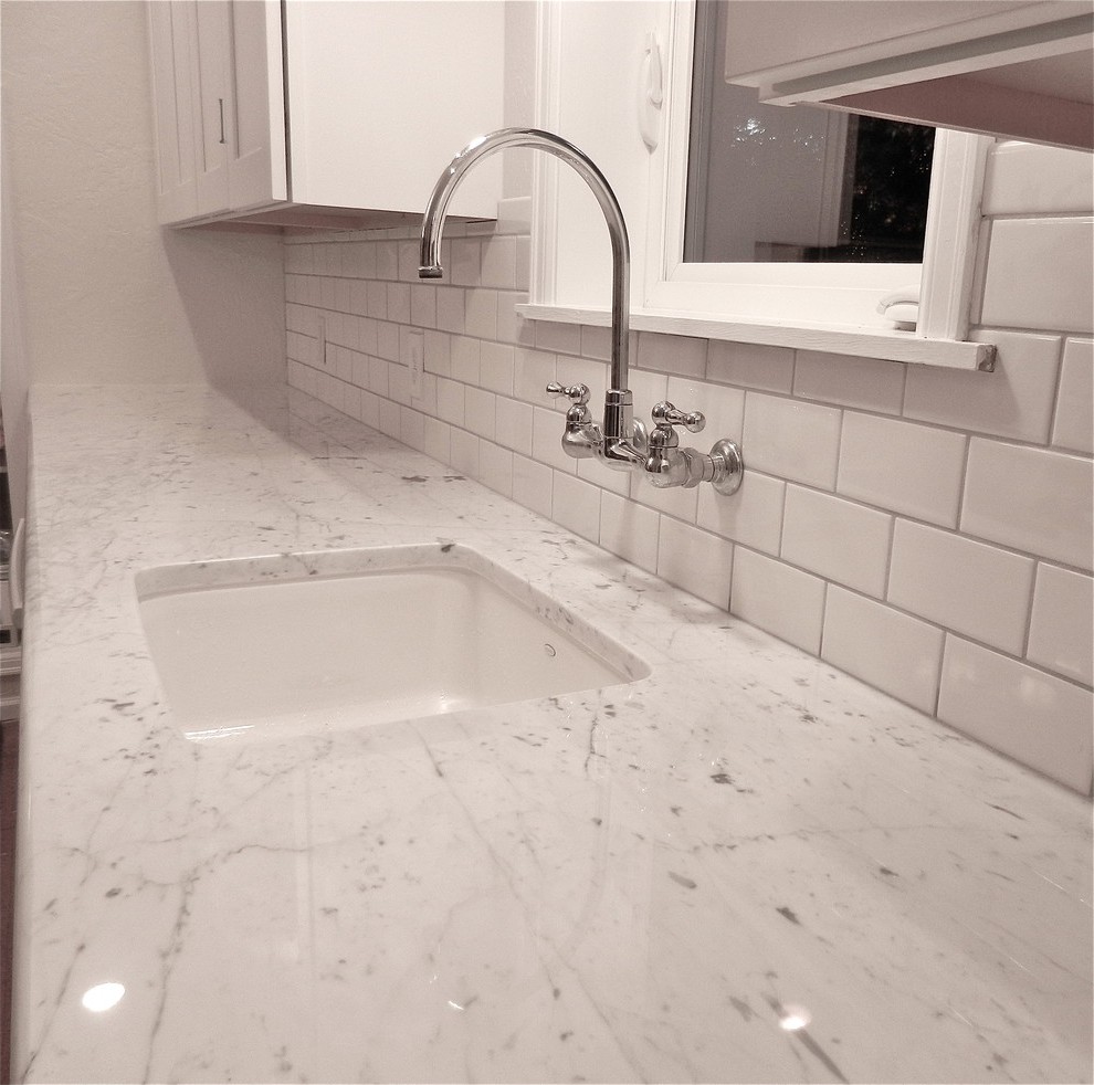 Carrelage mural cuisine traditionnel