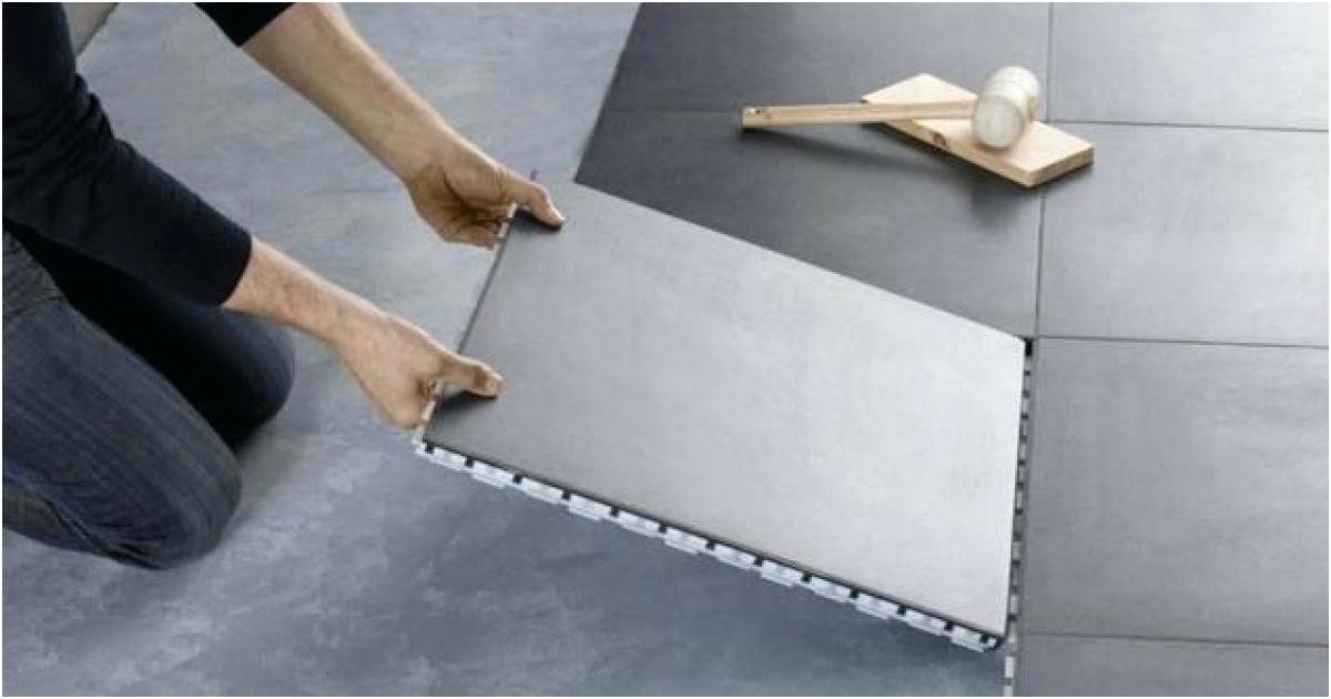 Carrelage à clipser intérieur