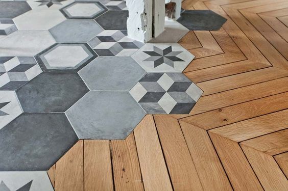 Carreler un ancien parquet