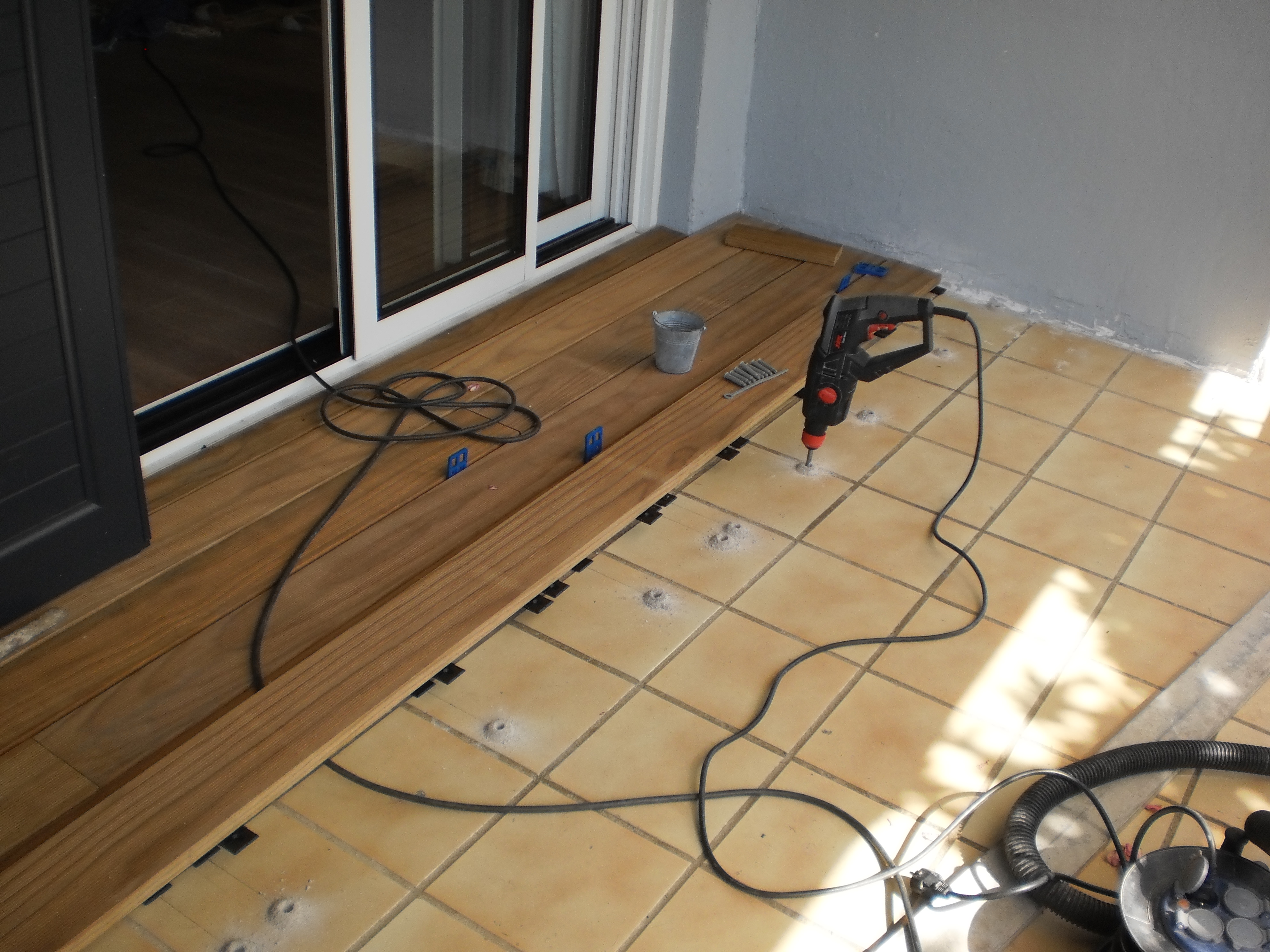 Carrelage dalle bois