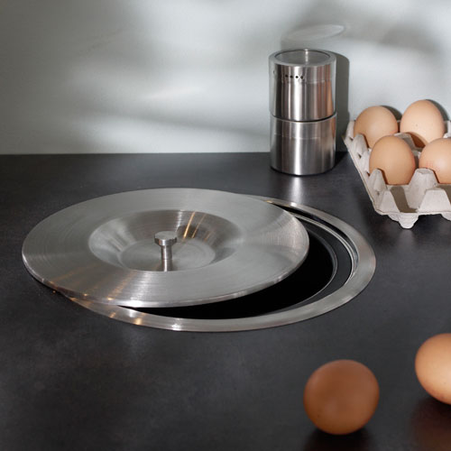Poubelle cuisine encastrable plan travail