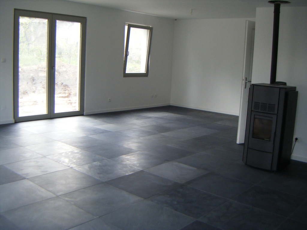 Carrelage ardoise anthracite