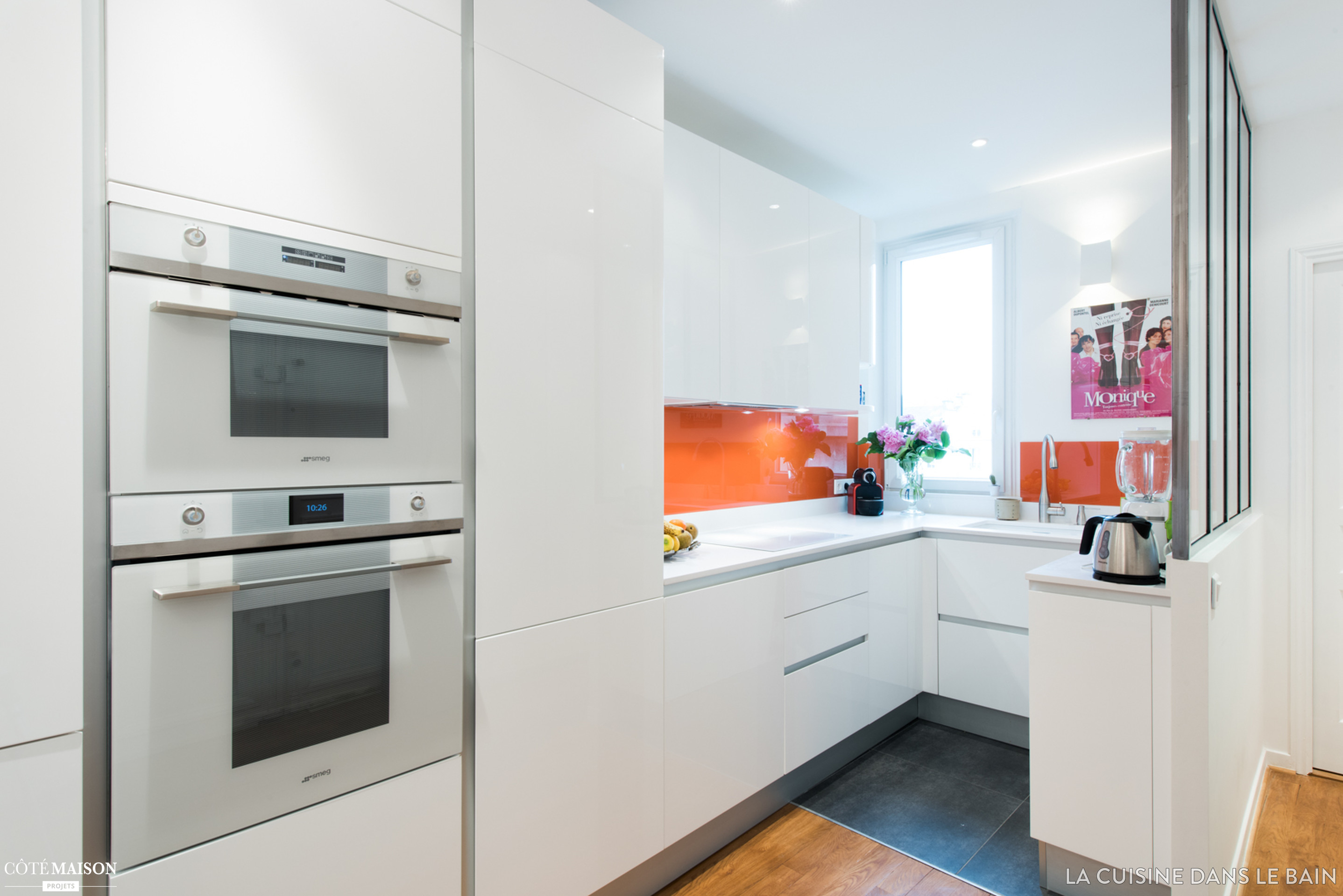 Petite cuisine americaine design