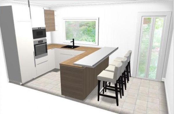Plan de travail cuisine centrale